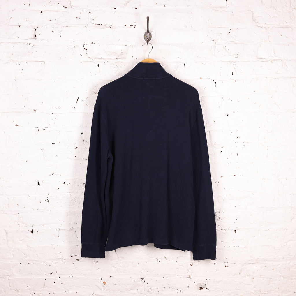 Ralph Lauren 1/4 Zip Sweatshirt - Blue - L