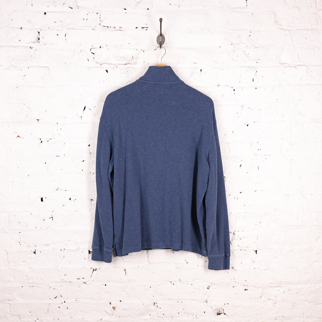 Ralph Lauren 1/4 Zip Sweatshirt - Blue - L