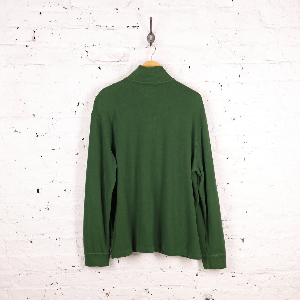 Ralph Lauren 1/4 Zip Sweatshirt - Green - XL