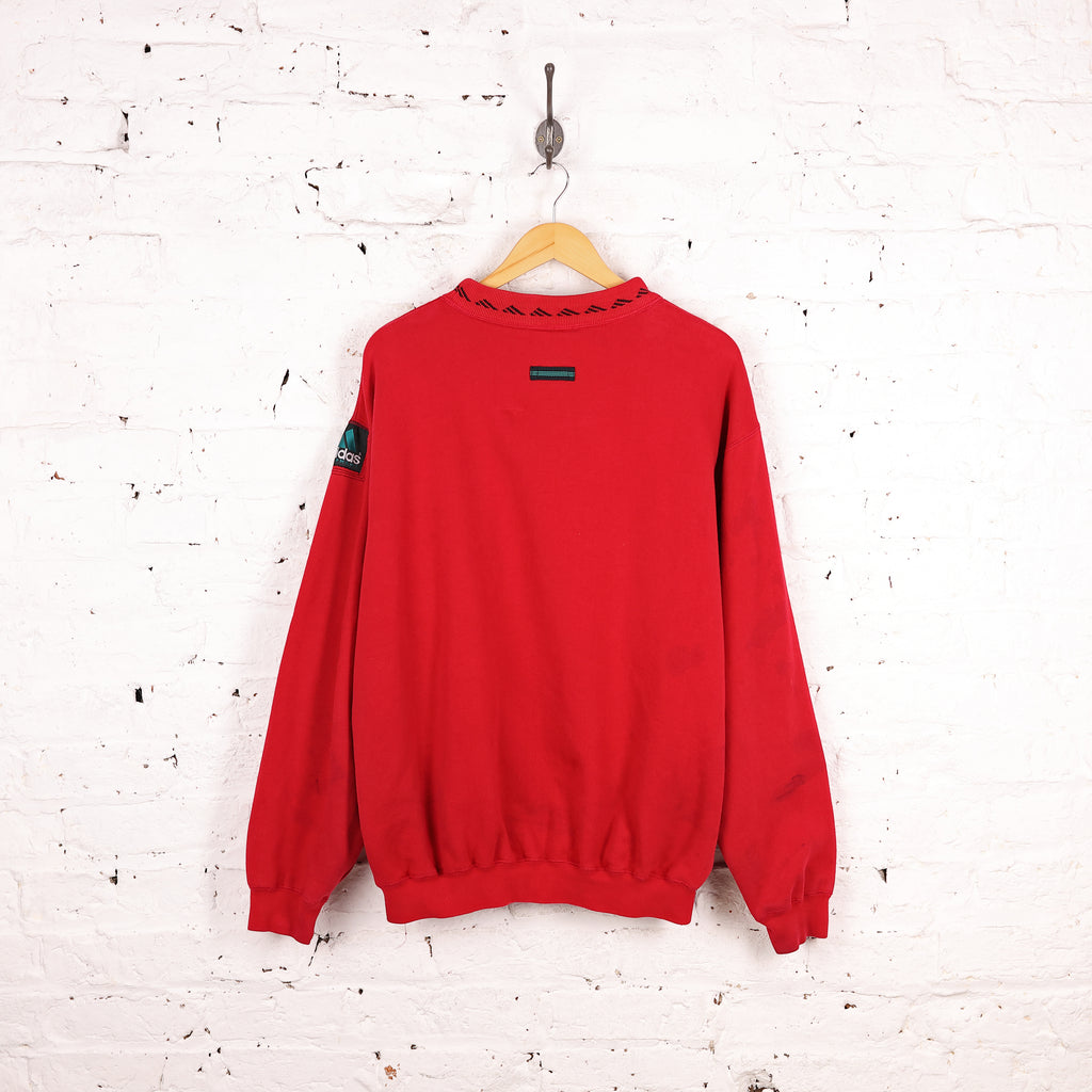 Adidas Equipment 90s Sweatshirt - Red - XL