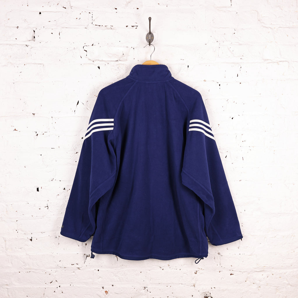 Adidas 90s Full Zip Fleece - Blue - L