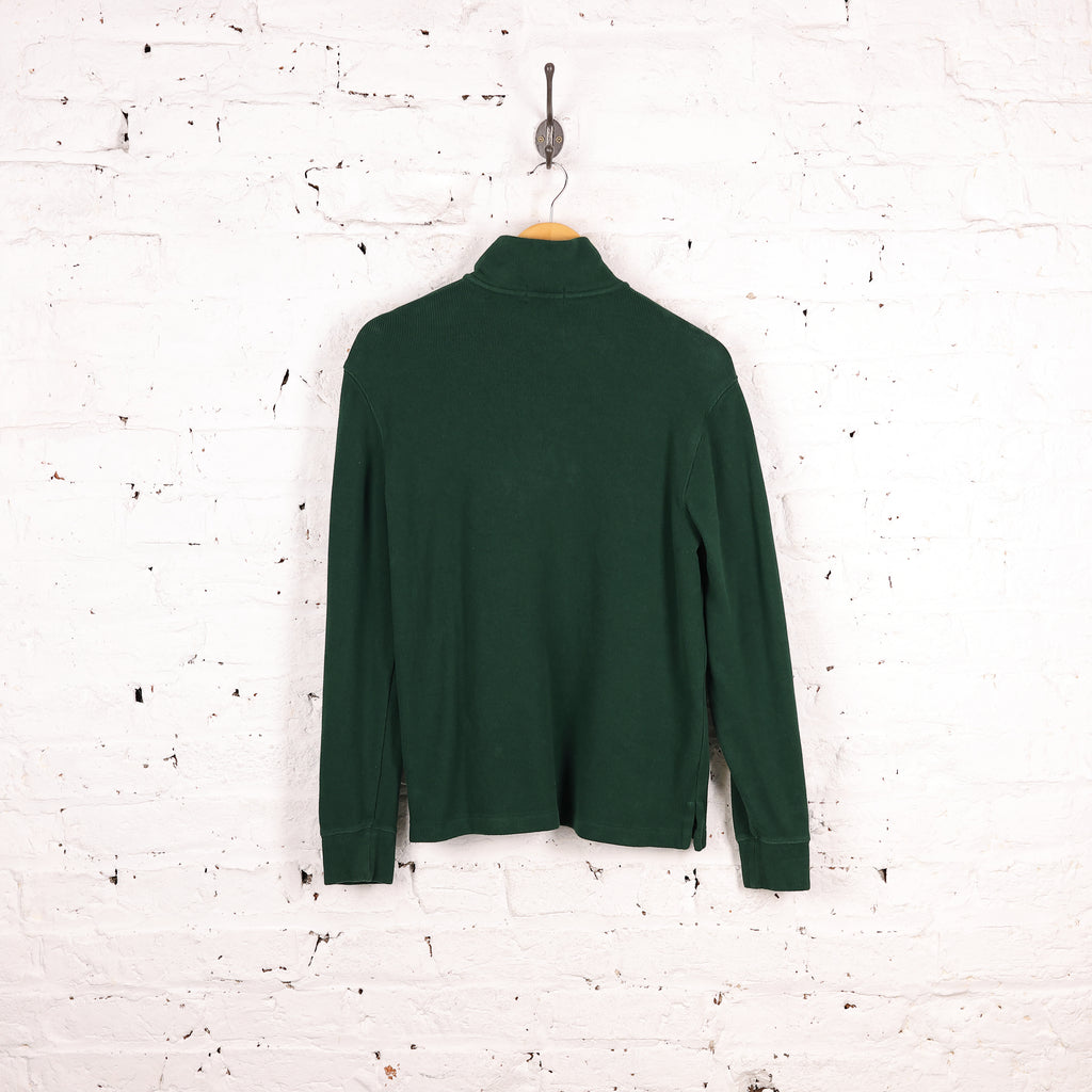 Ralph Lauren Polo 1/4 Zip Sweatshirt - Green - S