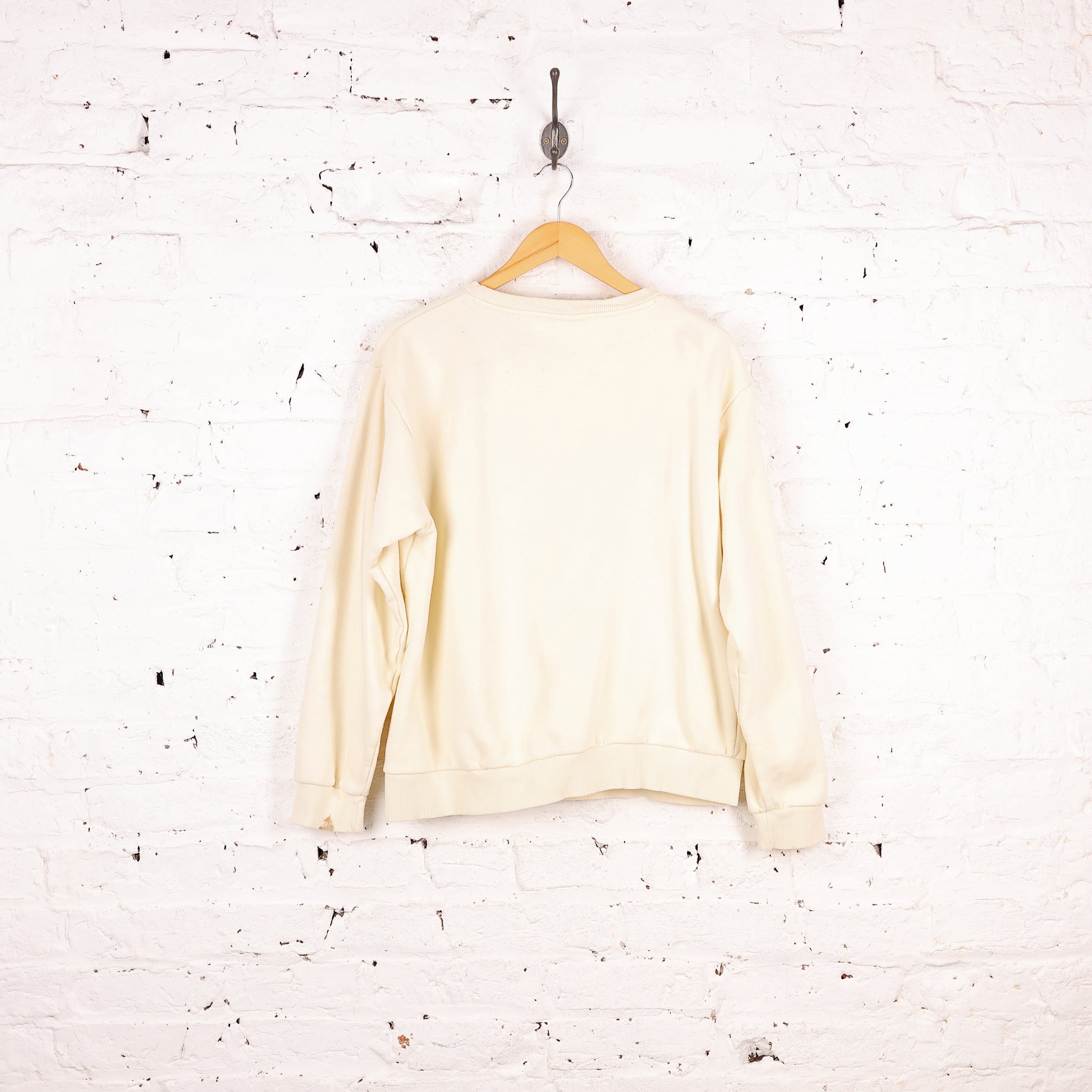 Women's Ellesse Tennis Club Sweatshirt - Beige - Women's M – Headlock