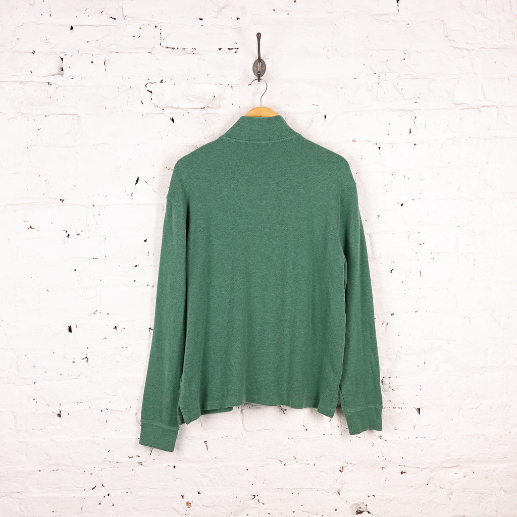 Ralph Lauren 1/4 Zip Sweatshirt - Green - L