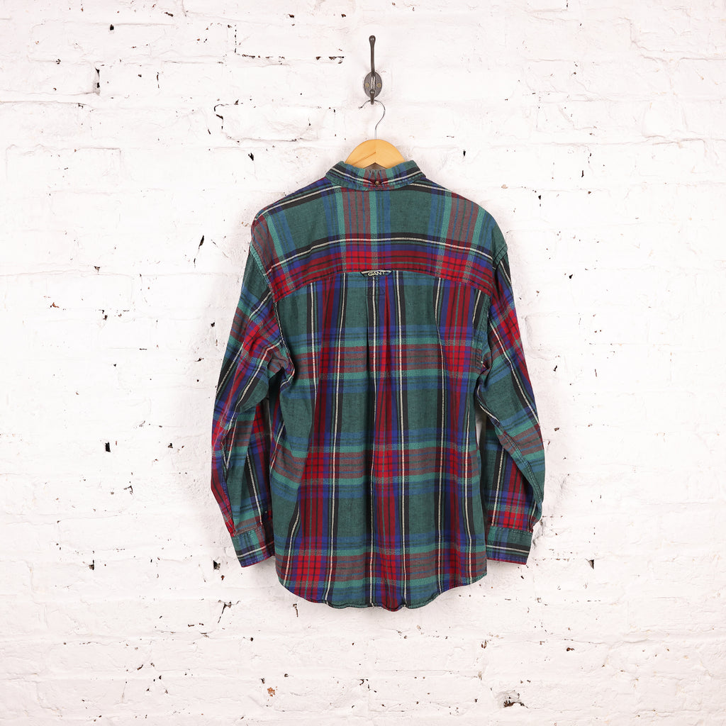 Gant Cambridge Plaid Check Shirt - Green - M