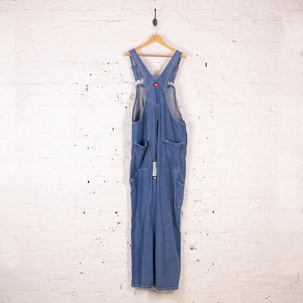 Dickies Overalls Denim Dungarees - Blue - XXL