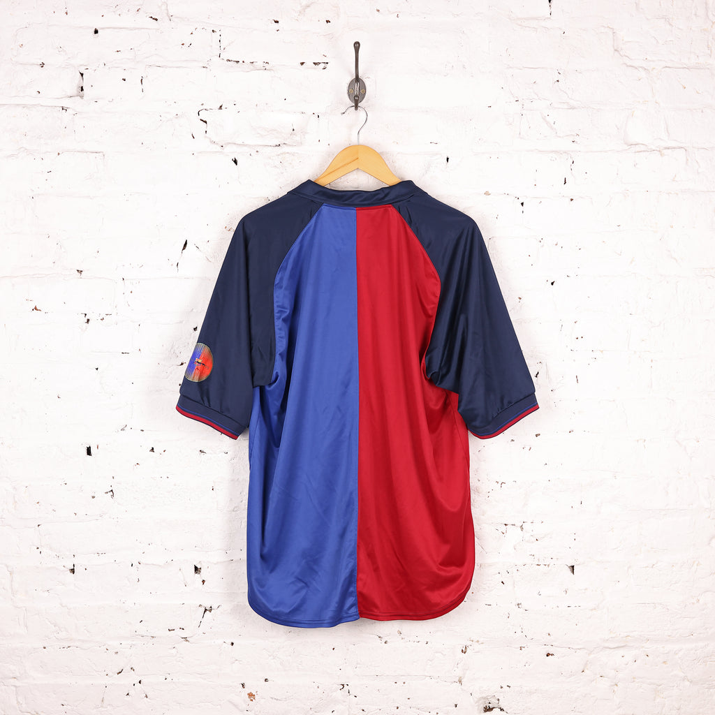 Barcelona 1999 Nike Home Football Shirt - Blue - L