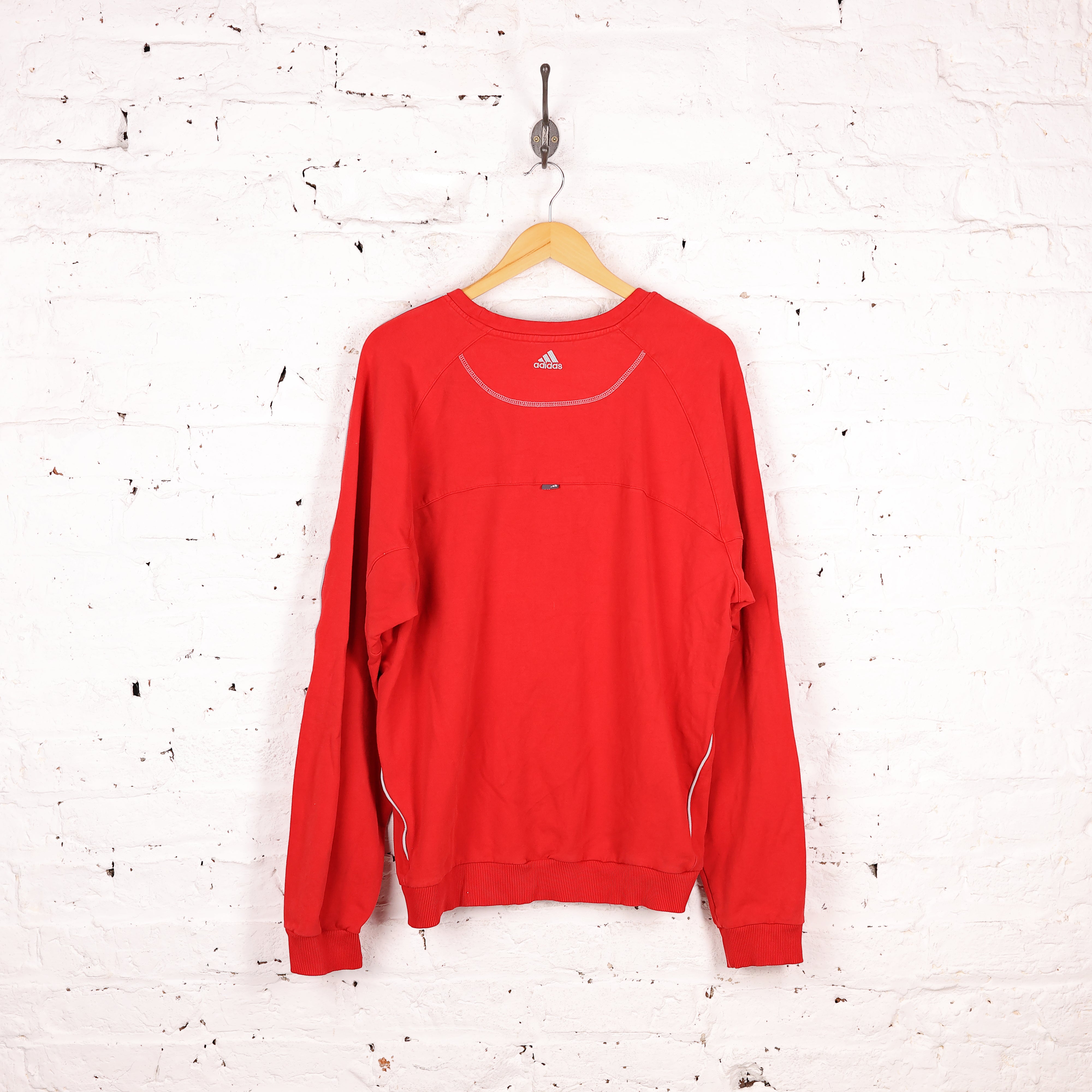 Adidas 90s Sweatshirt Red XXL – Headlock1