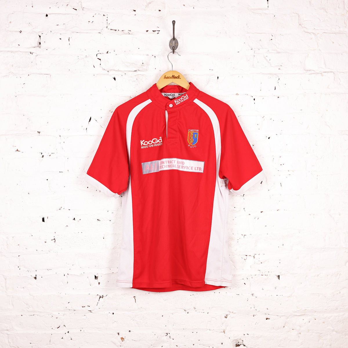 Chester Rugby Logo Chester Rugby Kooga Shirt - Red - M β Headlock