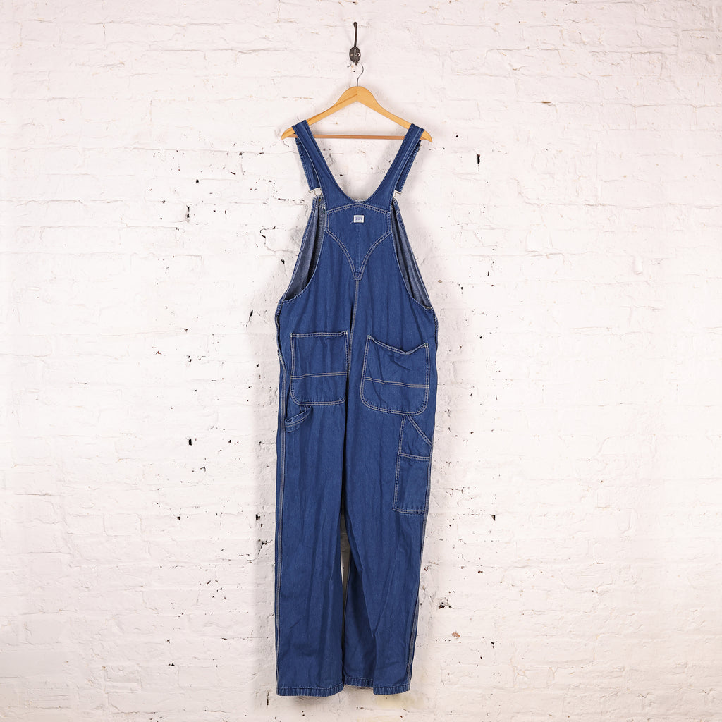 Liberty Denim Dungarees Overalls - Blue - XL