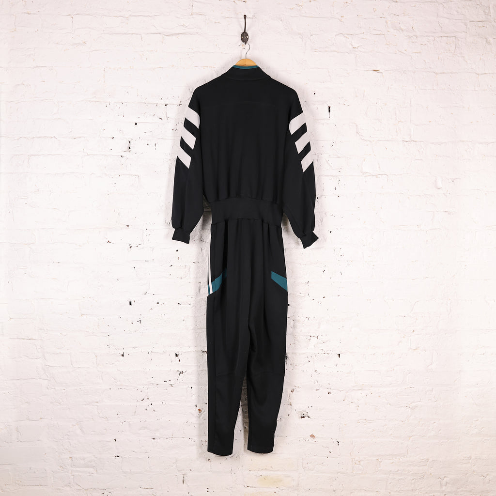 Adidas Full Tracksuit Boiler Suit All In One - Black - M