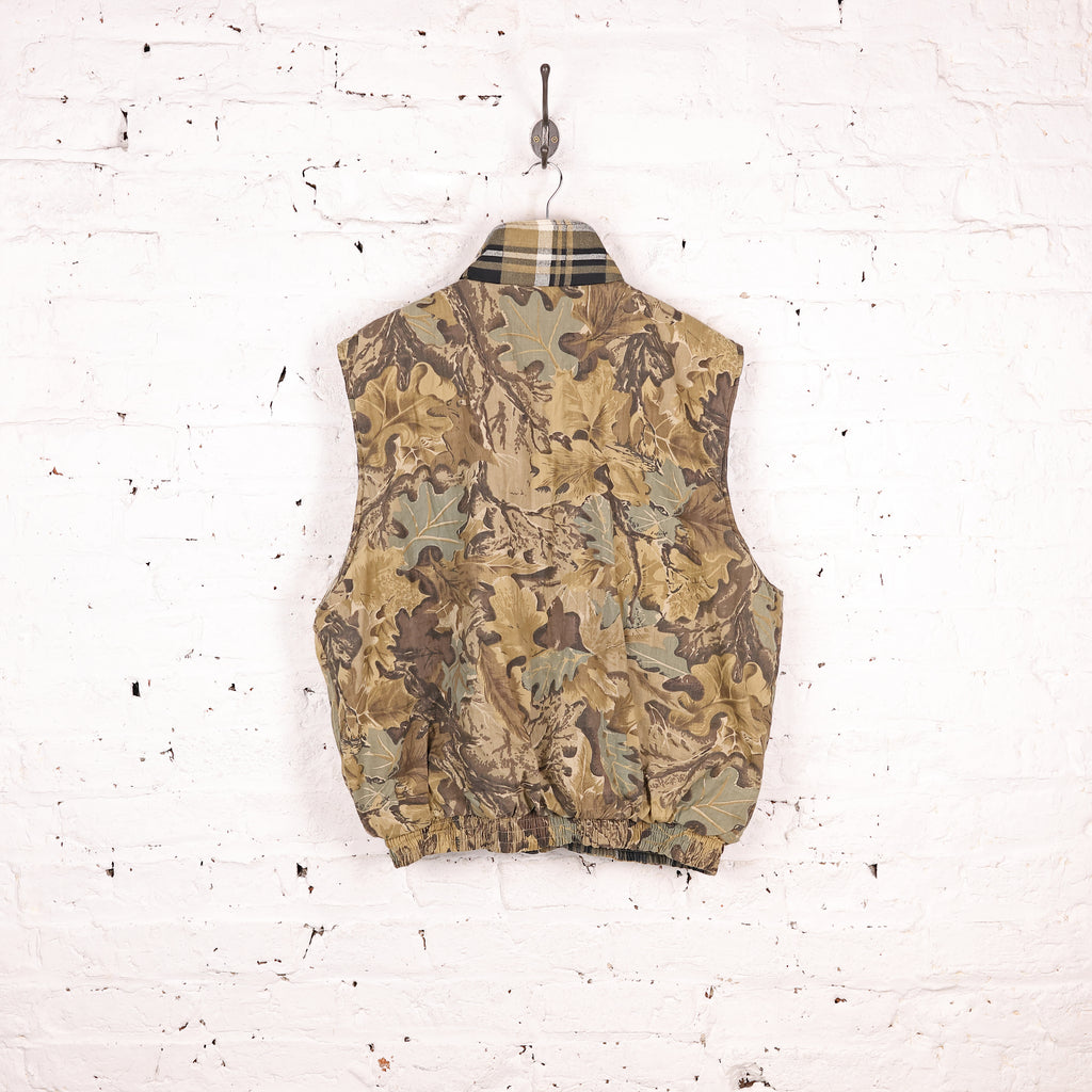 Real Tree Camouflage Shooting Jacket - Green - L