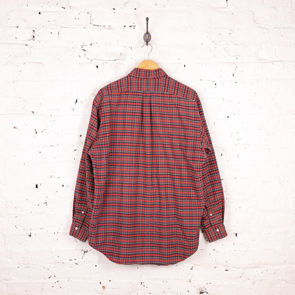 Ralph Lauren Check Shirt - Red - L