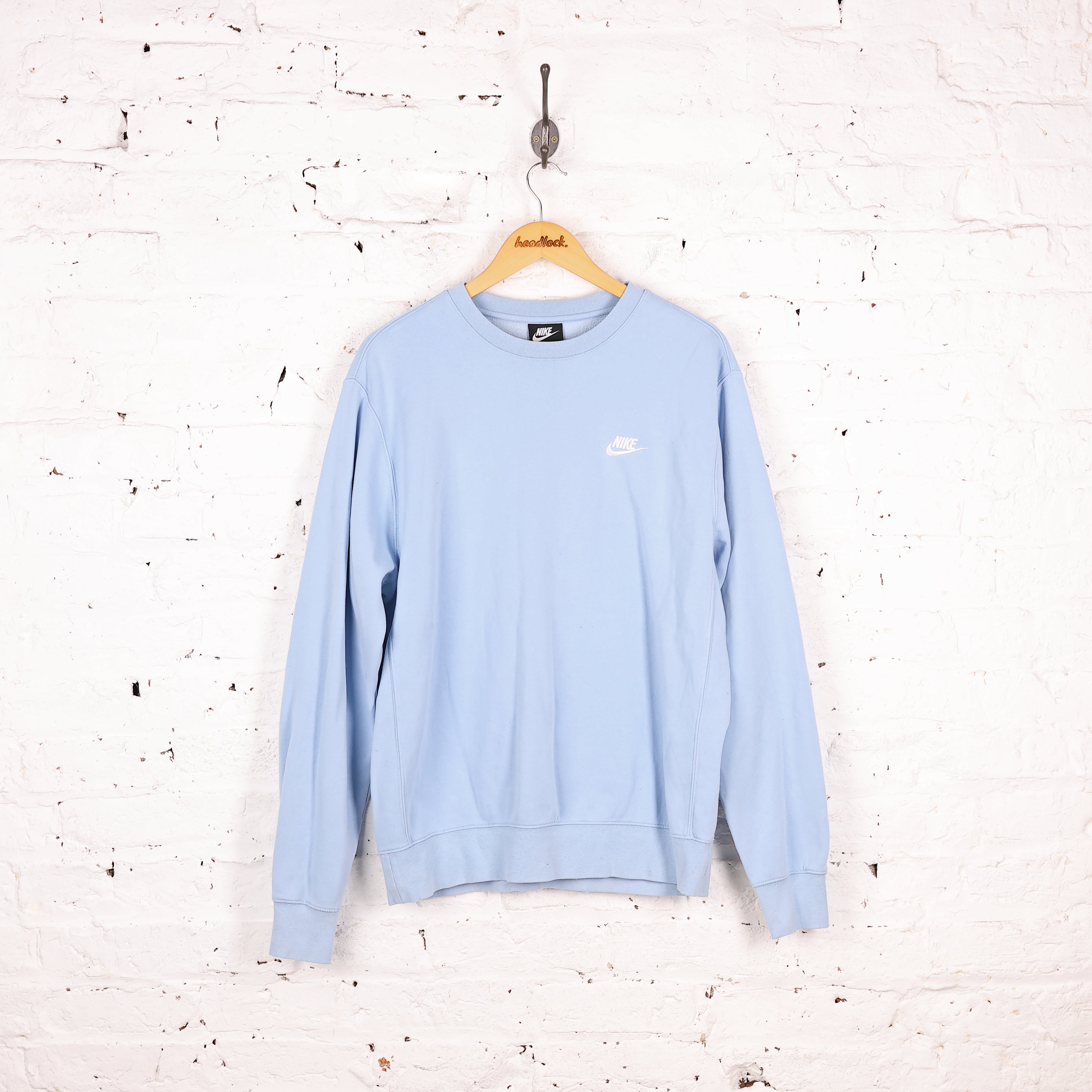 Nike Apparel Nike Psychic Blue Crewneck Nike Air Nikelab Swoosh