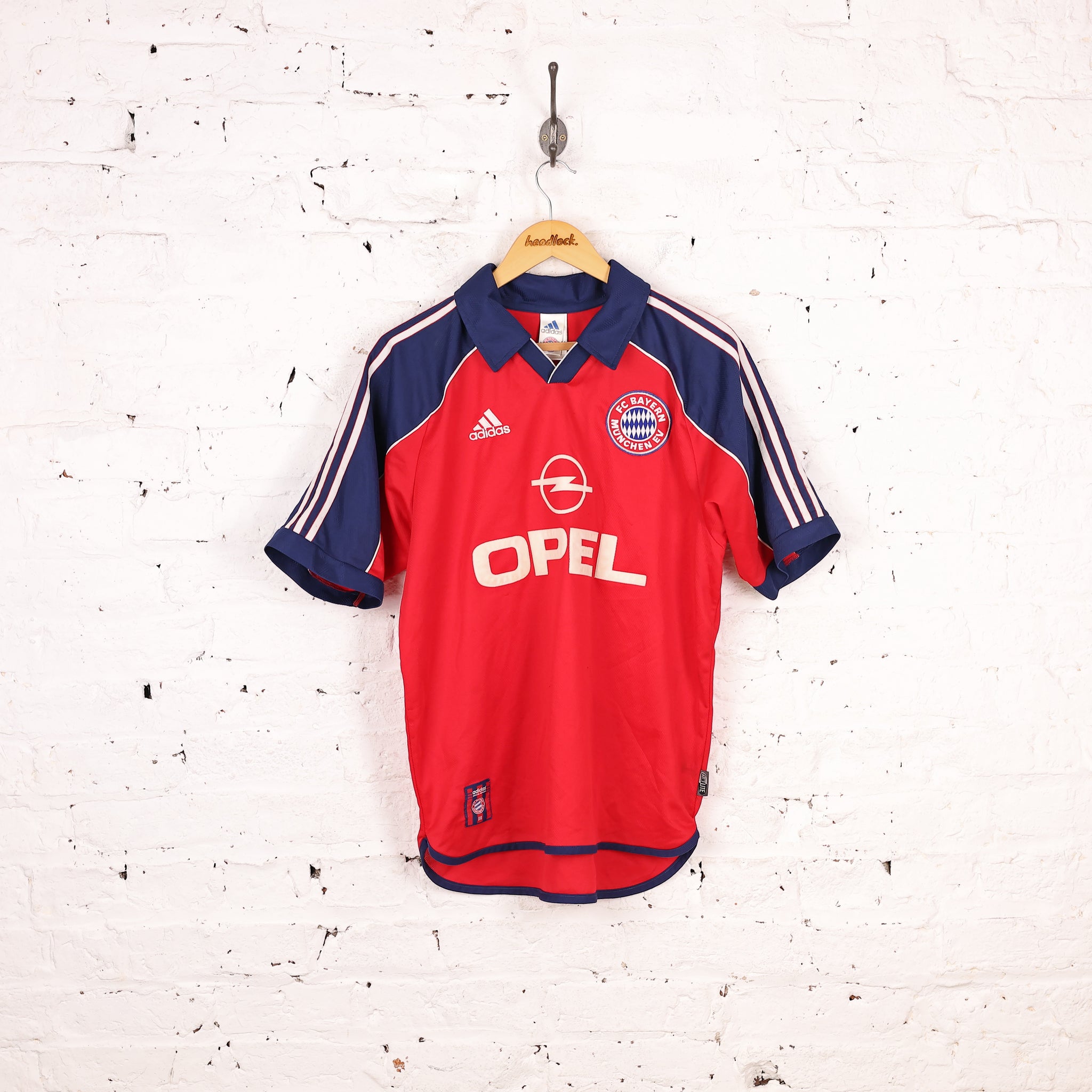FC Bayern Munchen 1999 Adidas Home Football Shirt - Red - M – Headlock
