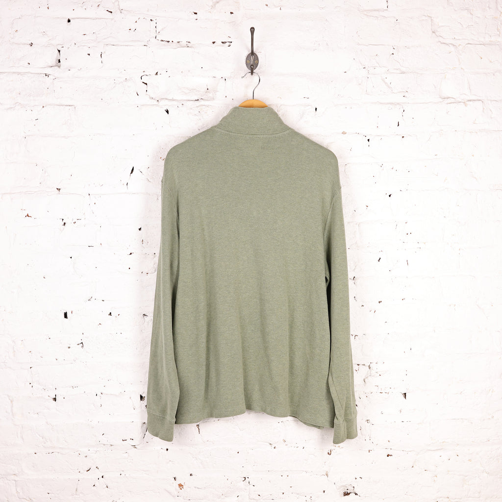Ralph Lauren 1/4 Zip Sweatshirt - Green - L