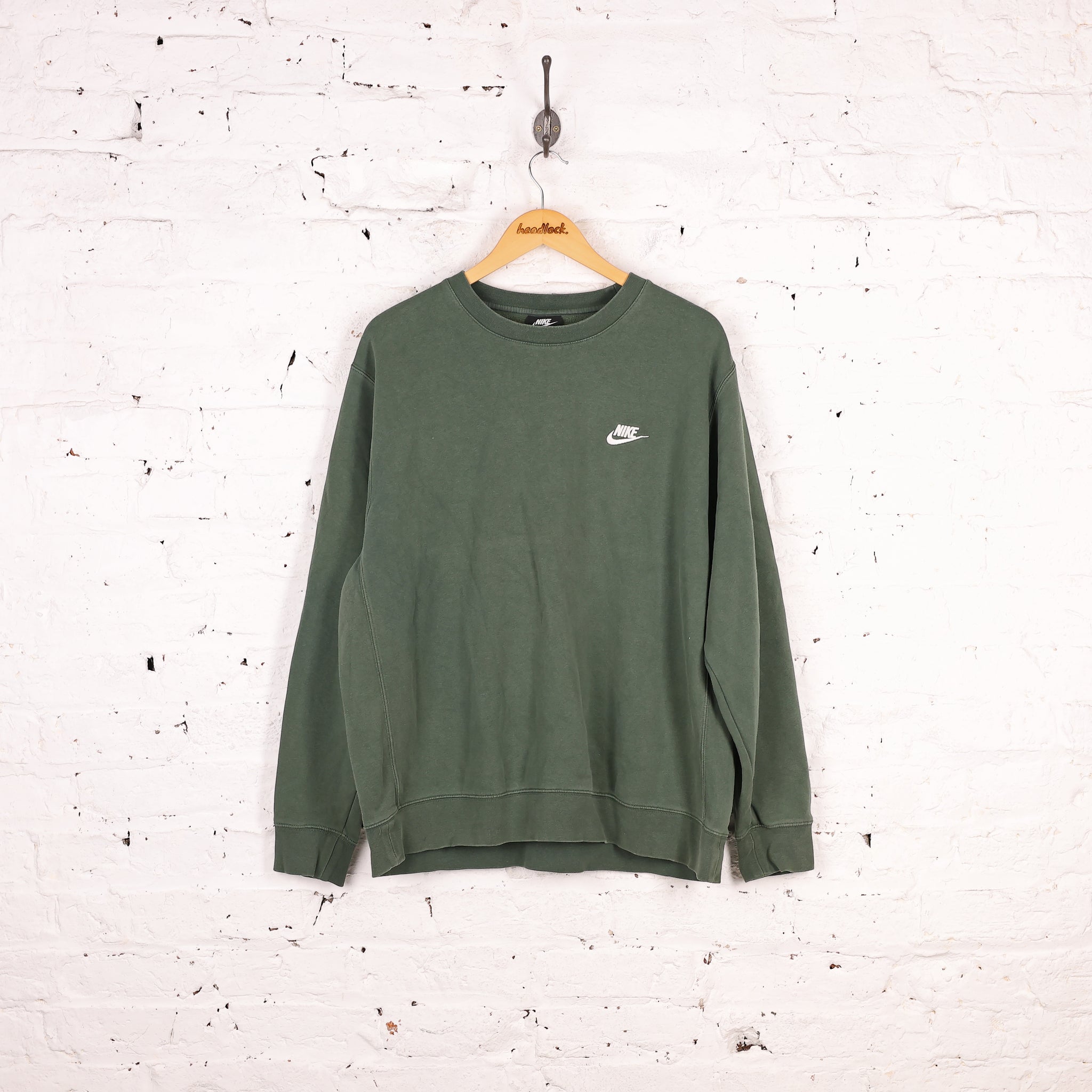 Fleece Nike Forest Green Crewneck Nike Phoenix Fleece Logo 1/4 Zip