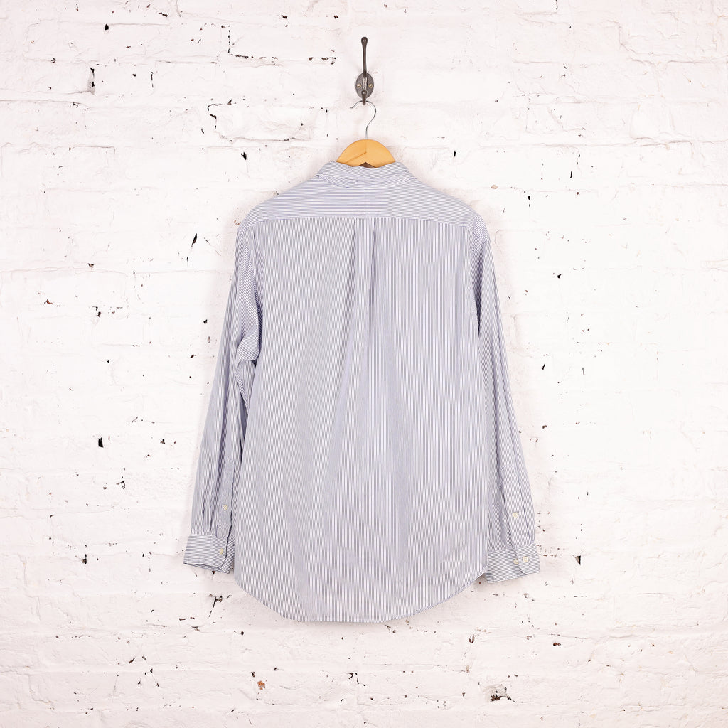 Ralph Lauren Striped Shirt - Blue - L