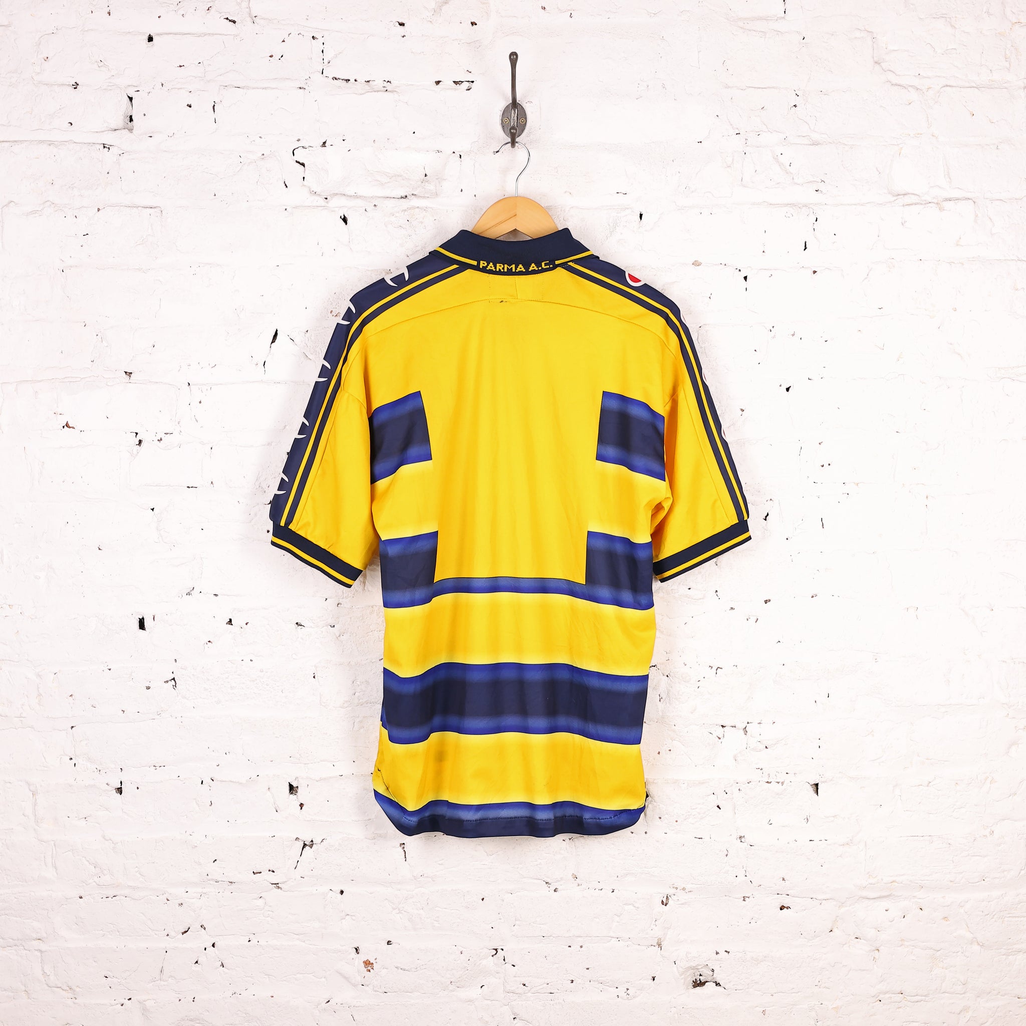 Parma A.C Mr Day 2000 Champion Home Football Shirt - Yellow - M