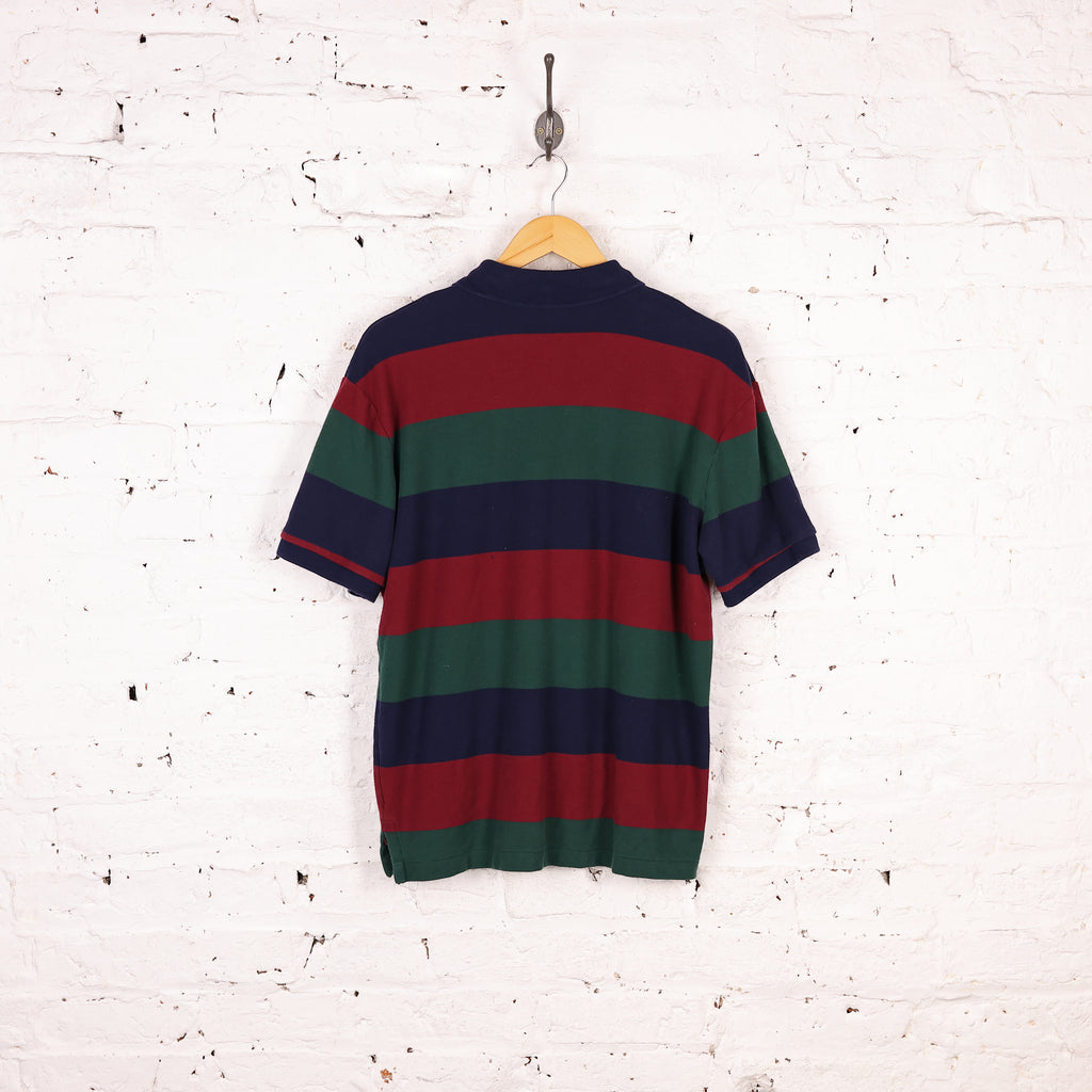 Ralph Lauren Short Sleeve Striped Polo Shirt - Blue - M