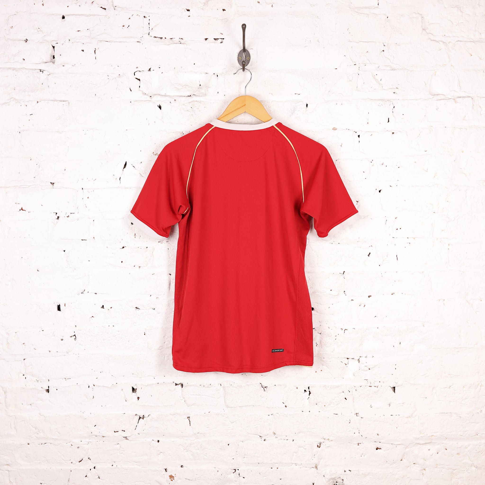 Manchester United FC 2007 Home Football Shirt - Red - XL Boys