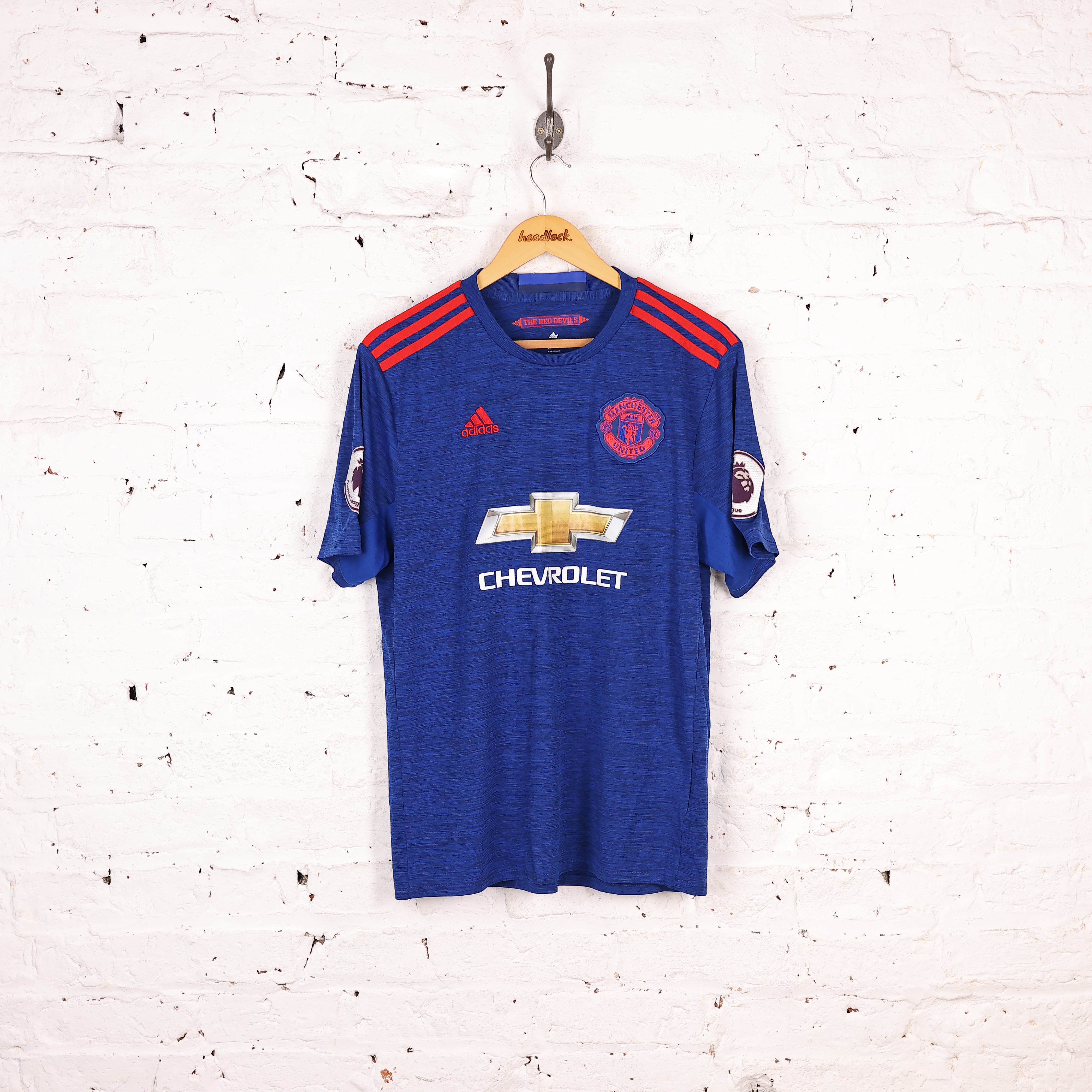 Blue Jersey Home Away Manchester United Manchester United FC 2017