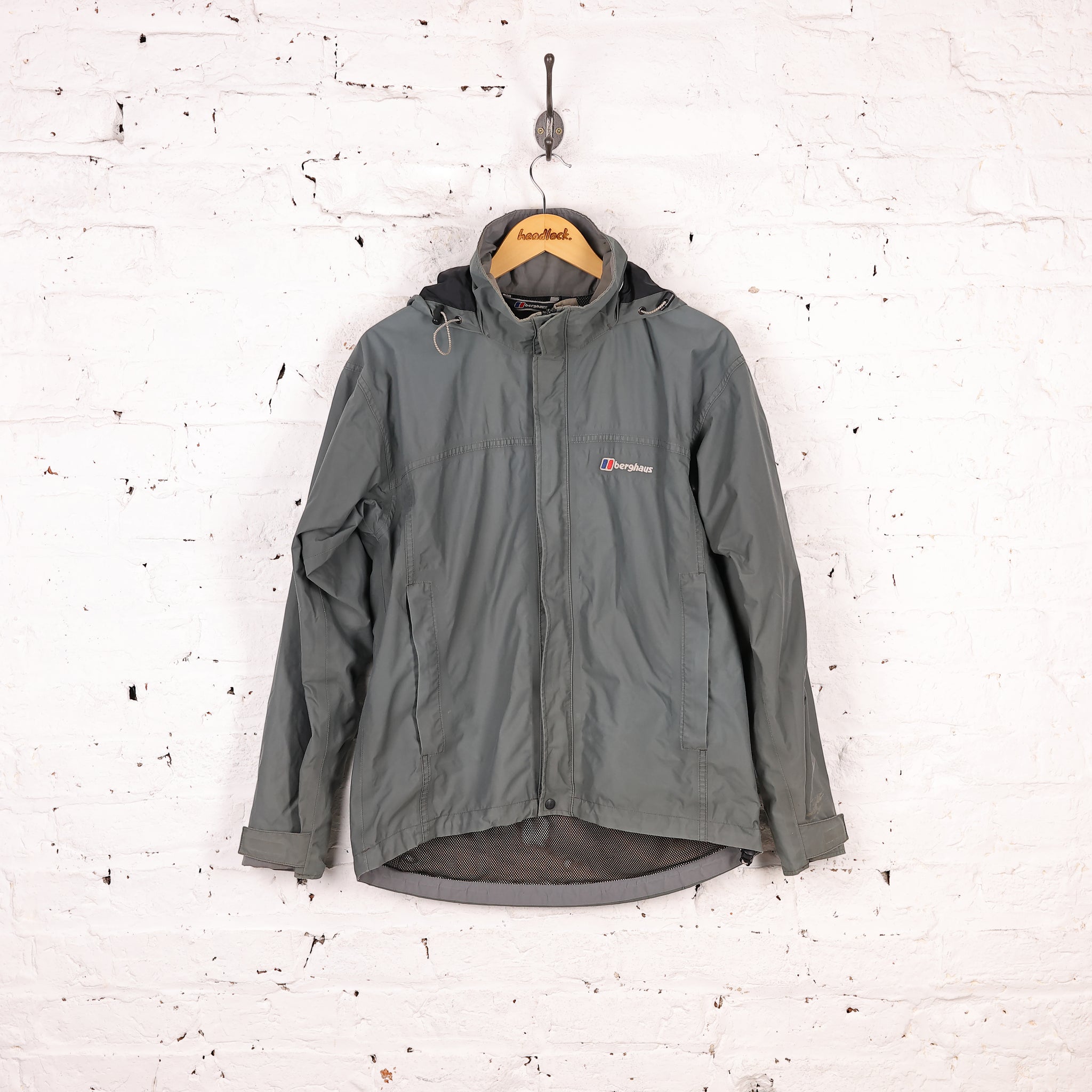 Berghaus Aquafoil Rain Jacket - Green - S – Headlock
