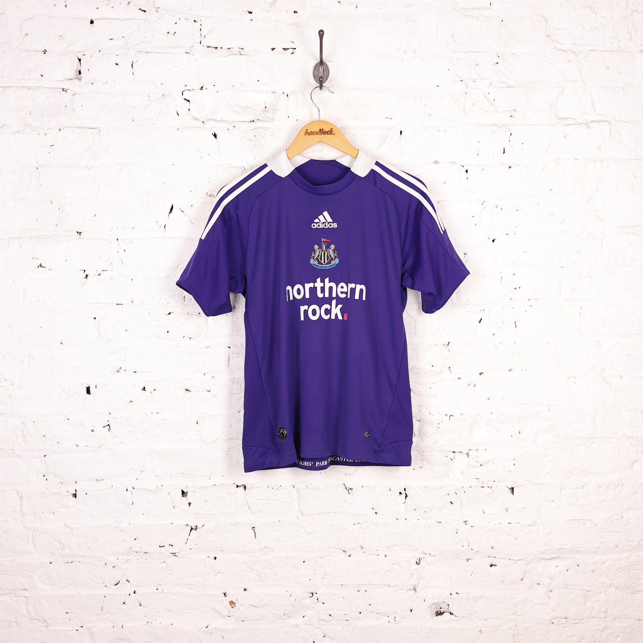 Kids Newcastle United Adidas 2008 Martins Away Football Shirt