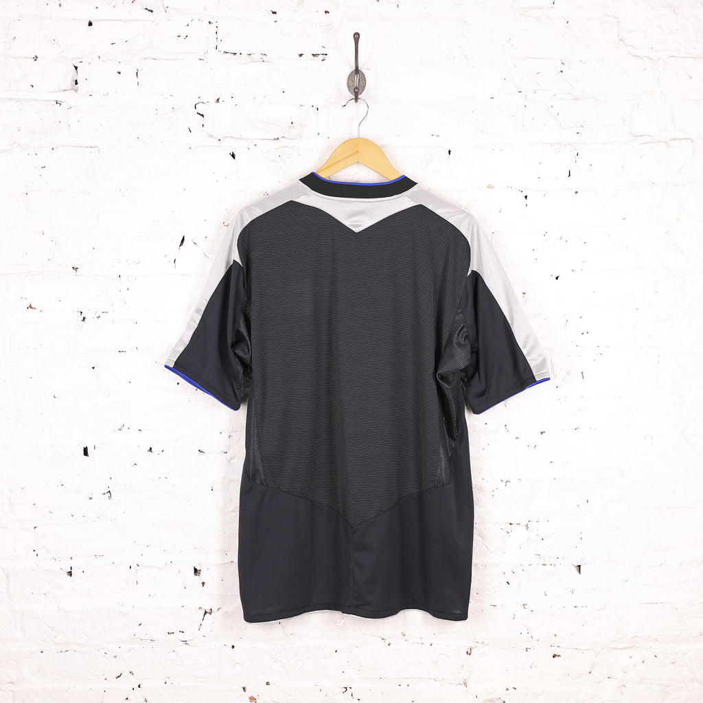Chelsea 2004 Umbro Away Football Shirt - Black - XL