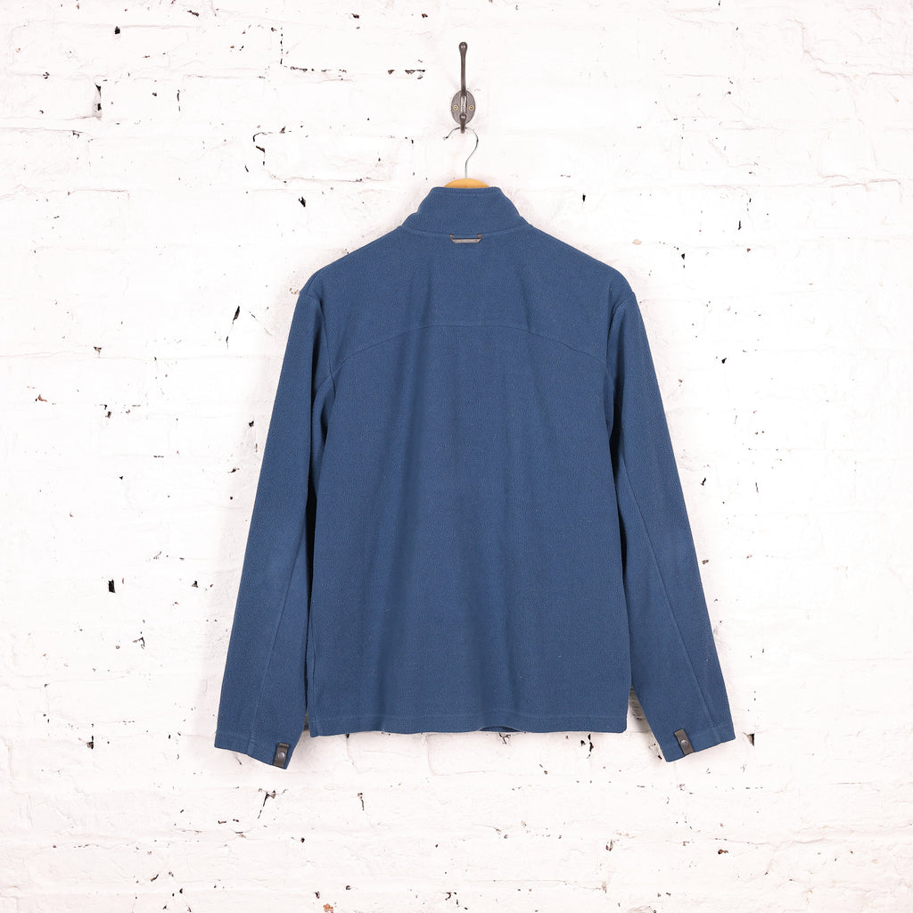 The North Face Full Zip Fleece - Blue - M