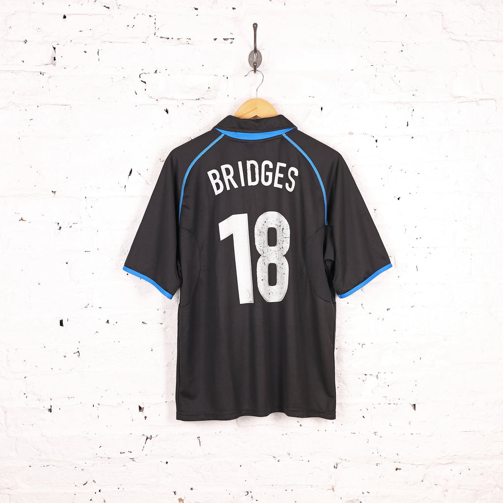 Reading FC 2003 Away Football Shirt - Black - L