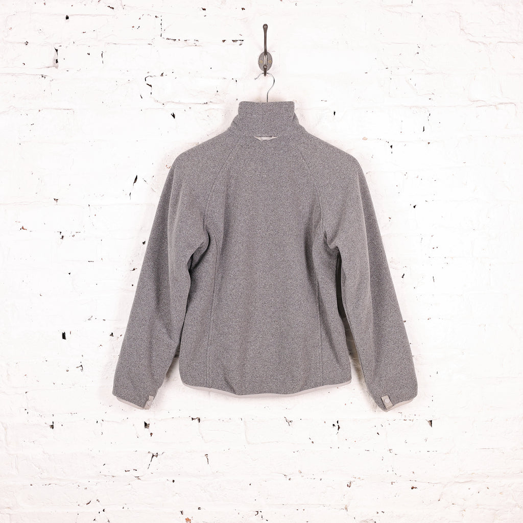 Women's The North Face Full Zip Fleece - Grey - Women's S
