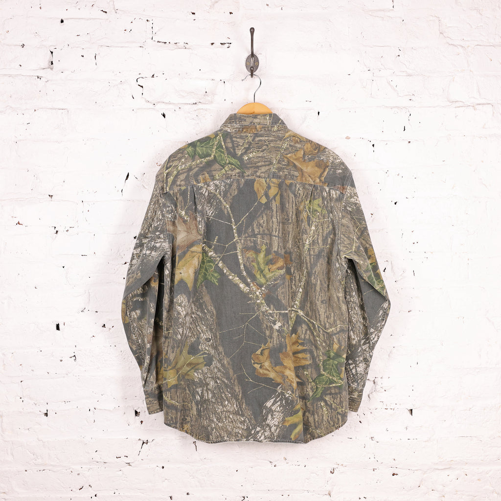 Mossy Oak Real Tree Camouflage Shirt - Green - L