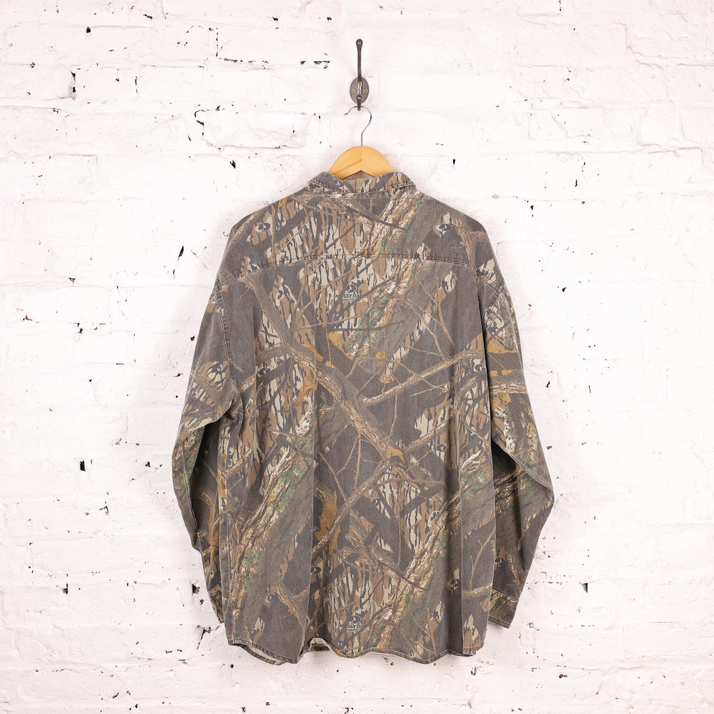 Real Tree Camouflage Shirt - Brown - XL