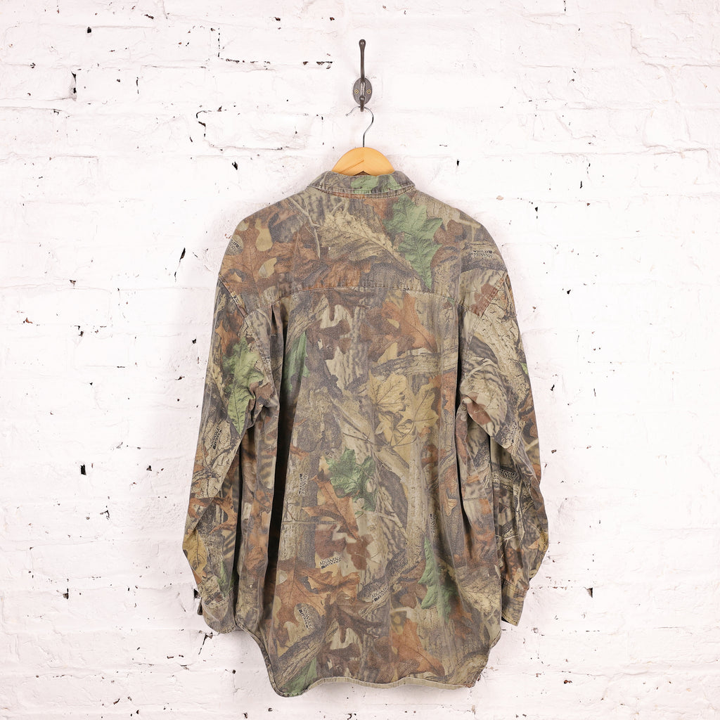 Duxbak Real Tree Camouflage Shirt - Brown - XL