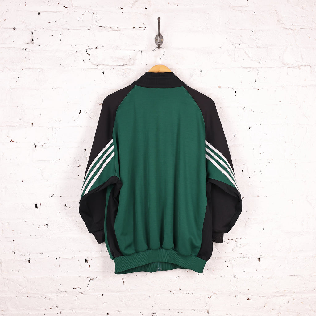 90s Adidas Tracksuit Top Jacket - Green - L