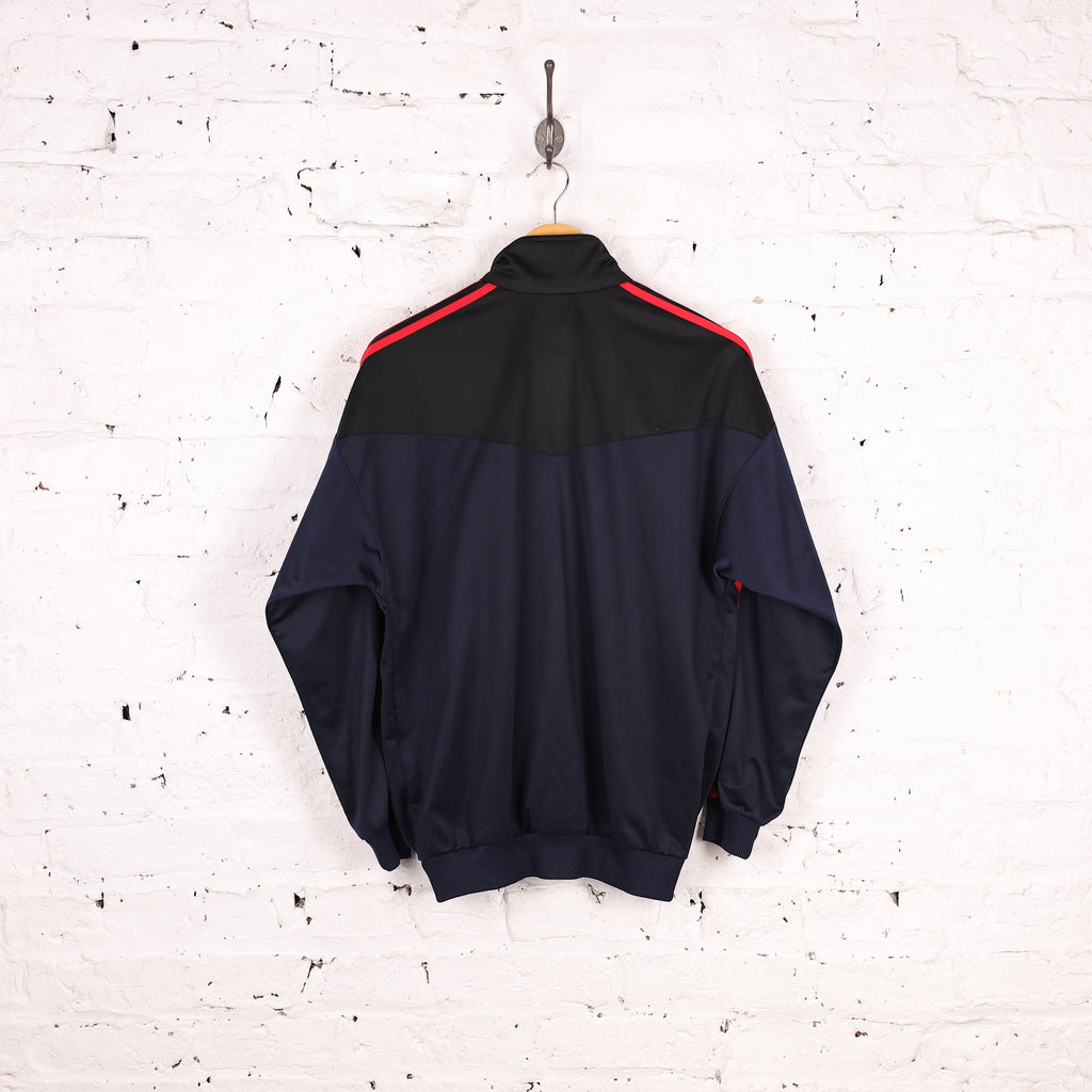 90s Adidas Tracksuit Top Jacket - Black - M