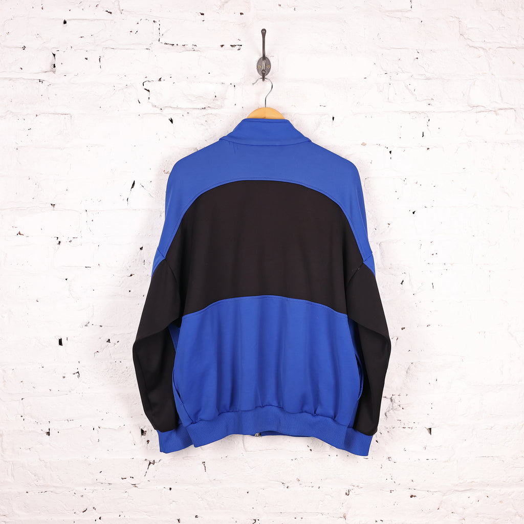 90s Adidas Tracksuit Top Jacket - Blue - L