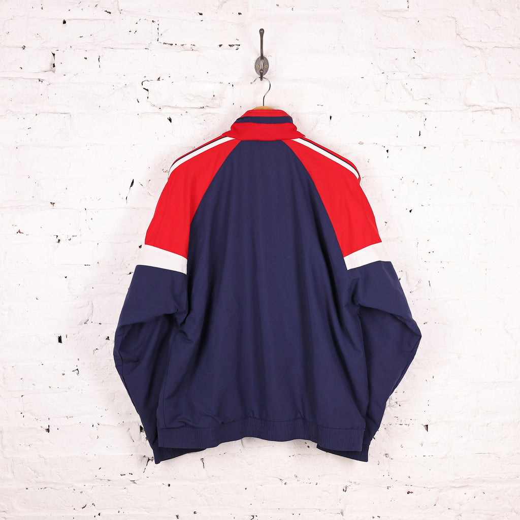 90s Adidas Tracksuit Top Jacket - Blue - XL