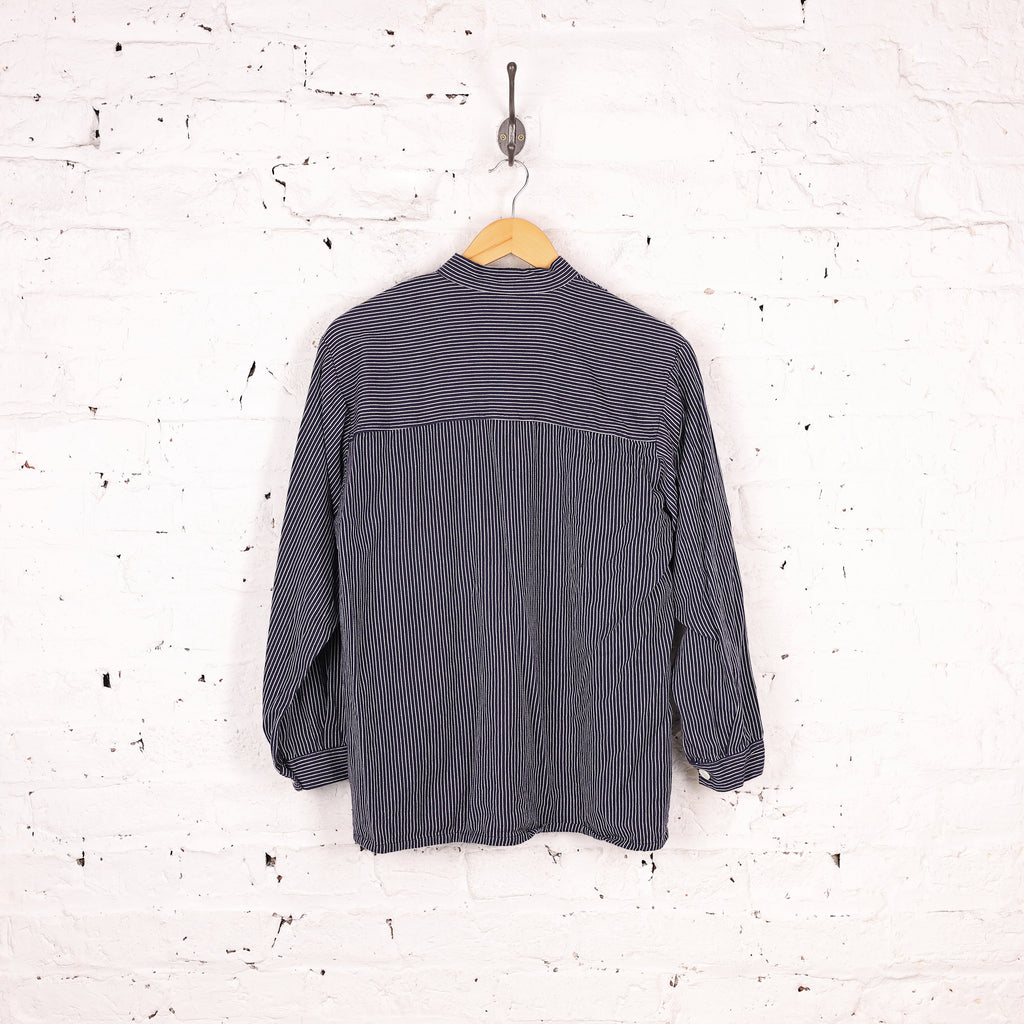 Fisherman Striped Shirt - Blue - M