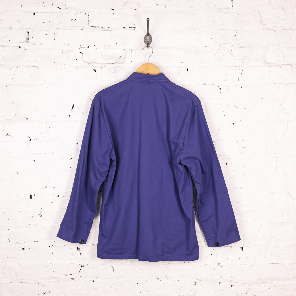Work Chore Over Shirt - Blue - M