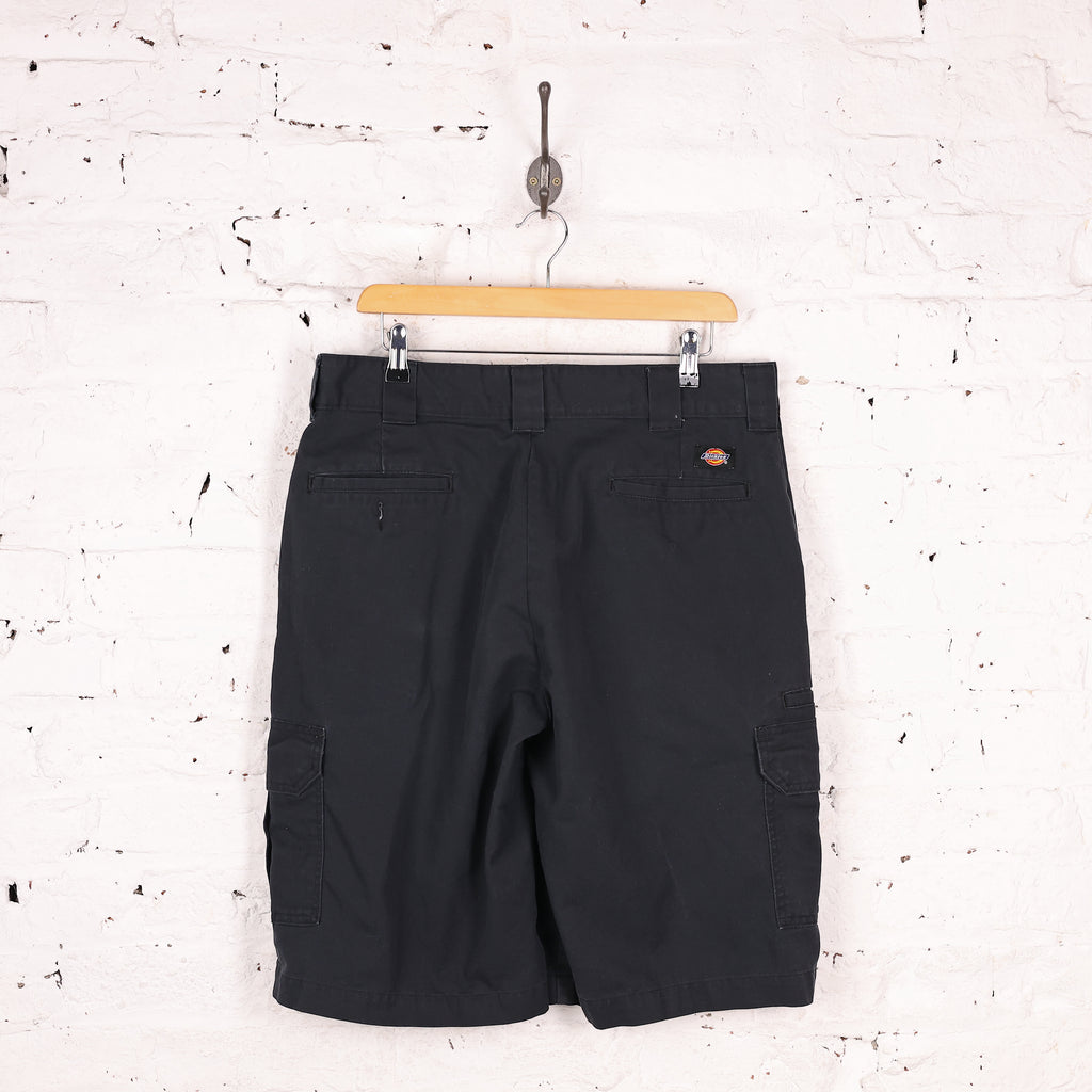 Dickies Relaxed Fit Cargo Work Shorts - Black - M