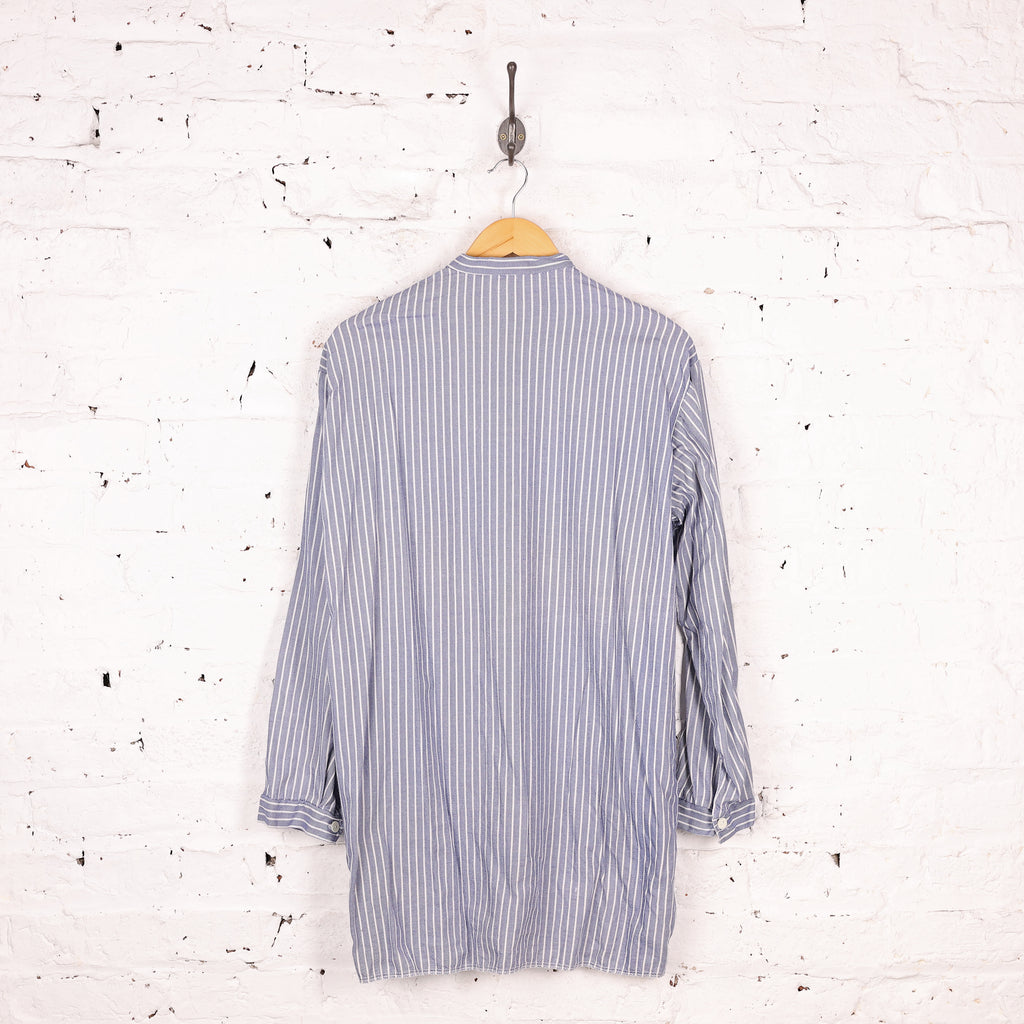 Fisherman Striped Shirt - Blue - XL