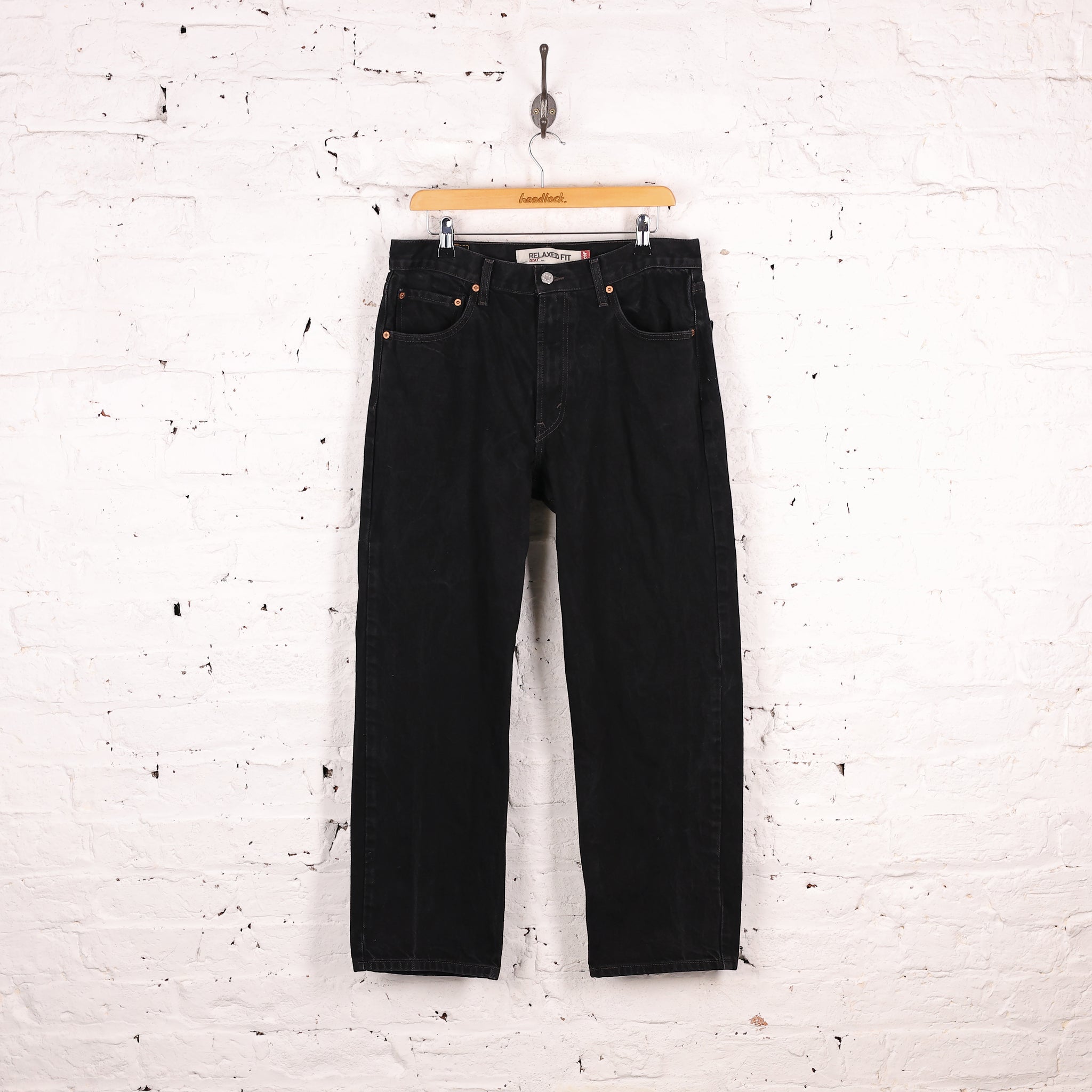 Levi's Relaxed Fit 550 Jeans - Black - M – Headlock