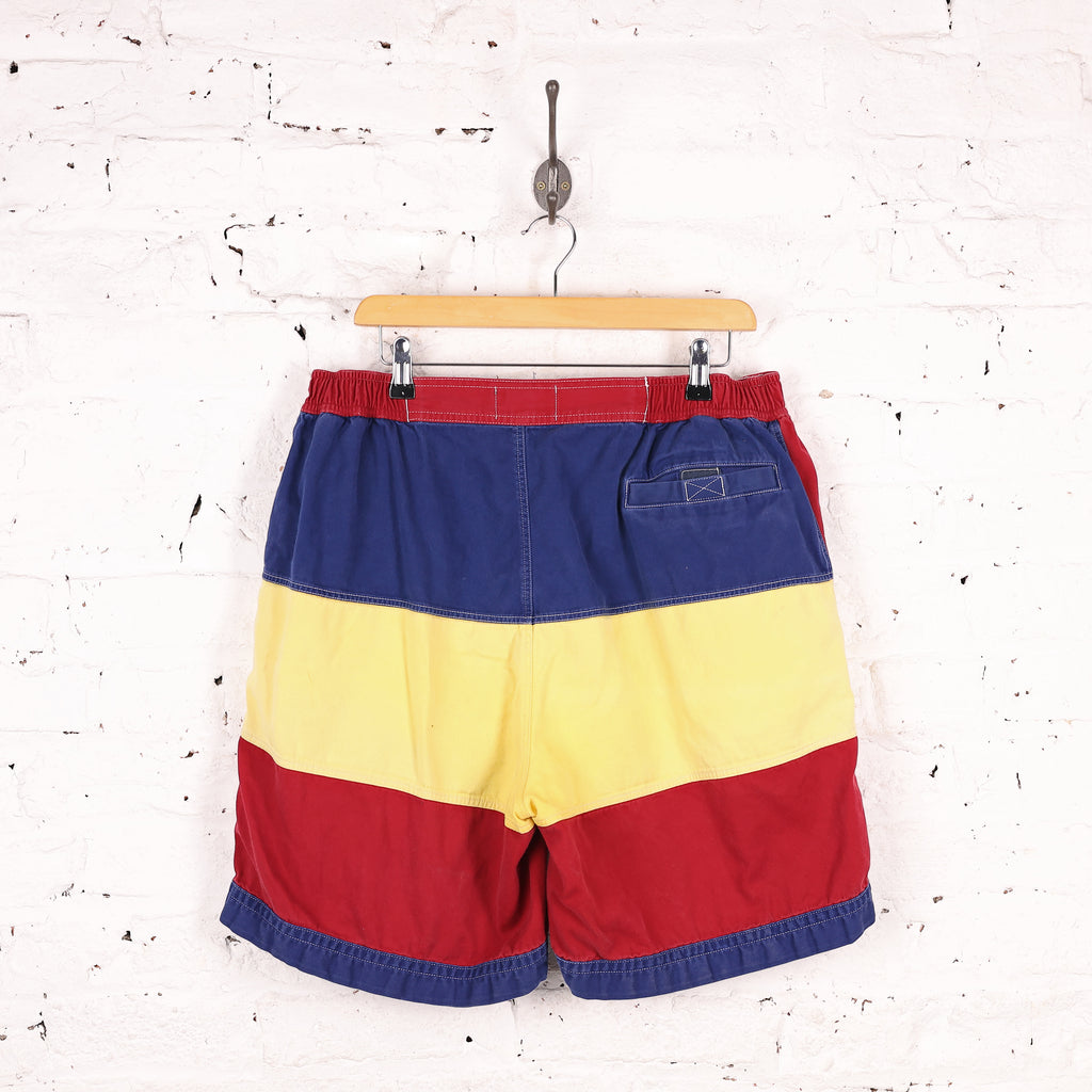 90s Gant Striped Shorts - Maroon - XL