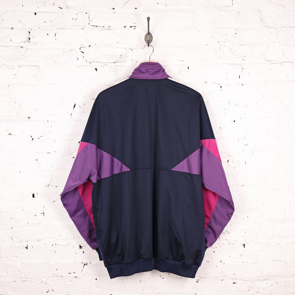 90s Adidas Tracksuit Top Jacket - Purple - XL