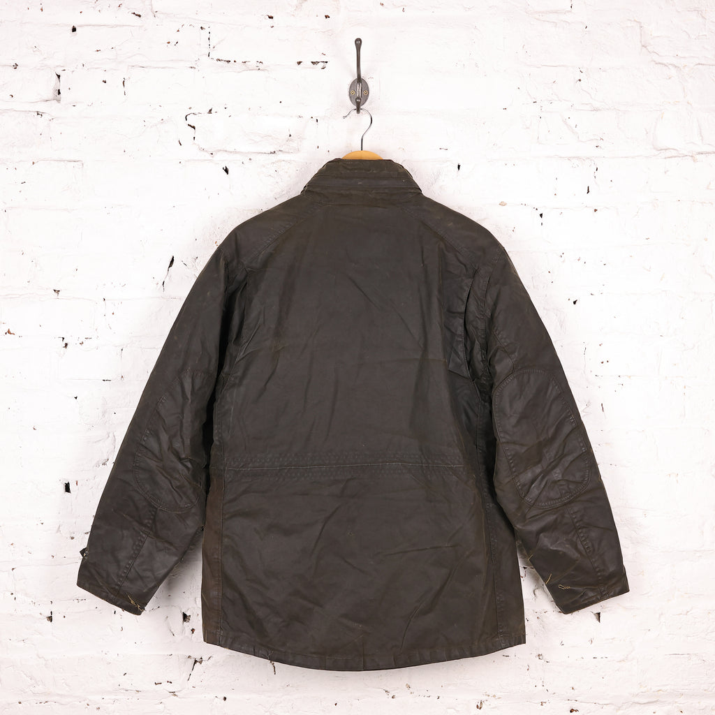 Barbour Sapper Wax Jacket - Green - M