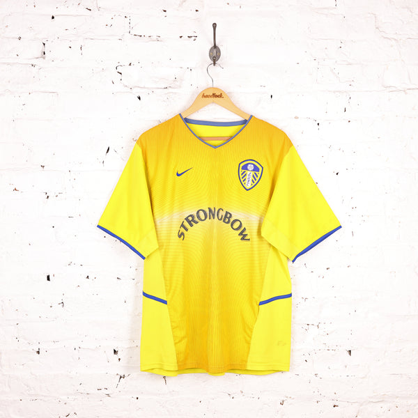 Leeds United サッカーウェア Nike イエロー　フルキット　XL s-l400.jpg
