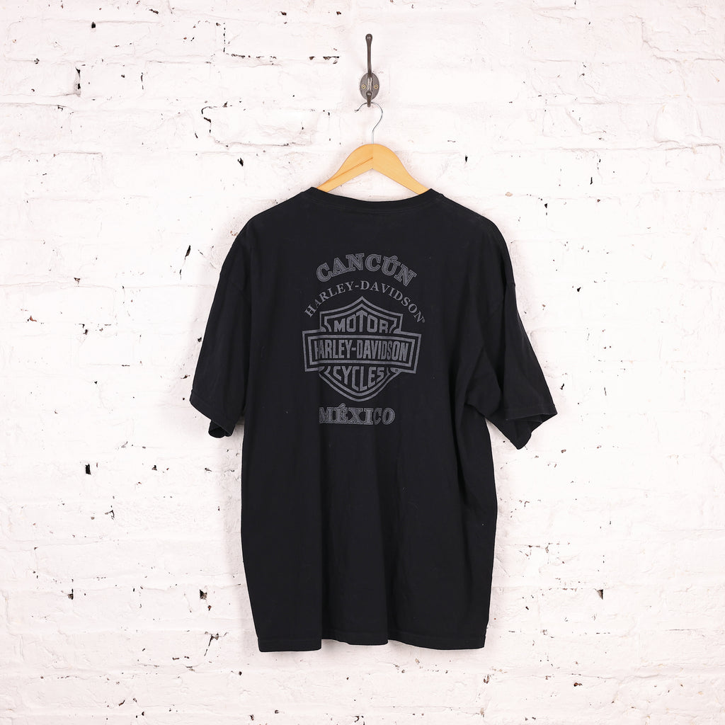 Harley Davidson T Shirt - Black - XXL