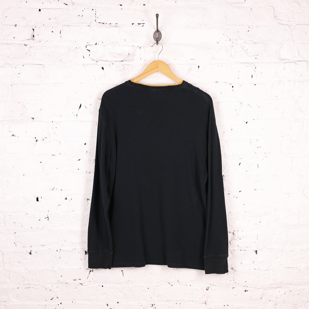 Ralph Lauren Long Sleeve T Shirt - Black - XL
